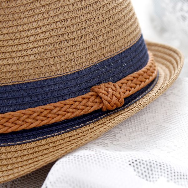 summer little hat ladies contrast color trend straw hat hand-woven leather rope decorative beach hat, Blue;gray
summer little hat ladies contrast color trend straw hat hand-woven leather rope decorative beach hat, Blue;gray