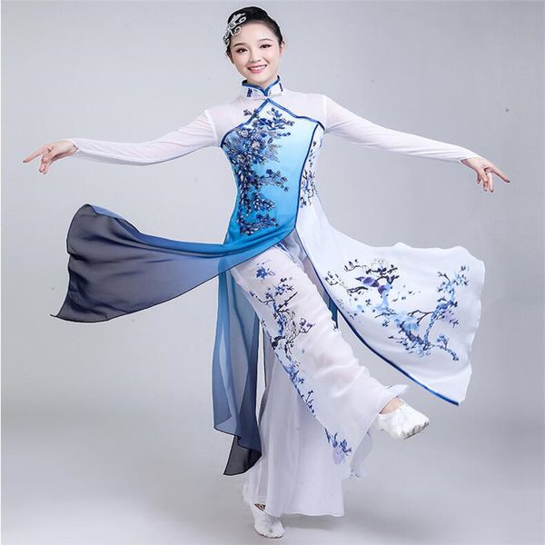 holiday costume new square dance costume dance middle-aged national guzheng classical fan yangko clothing, Black;red
holiday costume new square dance costume dance middle-aged national guzheng classical fan yangko clothing, Black;red