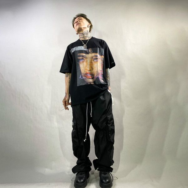 mens summer t-shirts fashion character avatar printed short sleeve t shirts mens fashion strees tide hip hop rock personality tees new, White;black
mens summer t-shirts fashion character avatar printed short sleeve t shirts mens fashion strees tide hip hop rock personality tees new, White;black