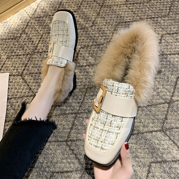 shoes slippers flat slipers women square toe luxury slides fur flip flops 2019 designer plush rubber rome pu fabric basic, Black
shoes slippers flat slipers women square toe luxury slides fur flip flops 2019 designer plush rubber rome pu fabric basic, Black