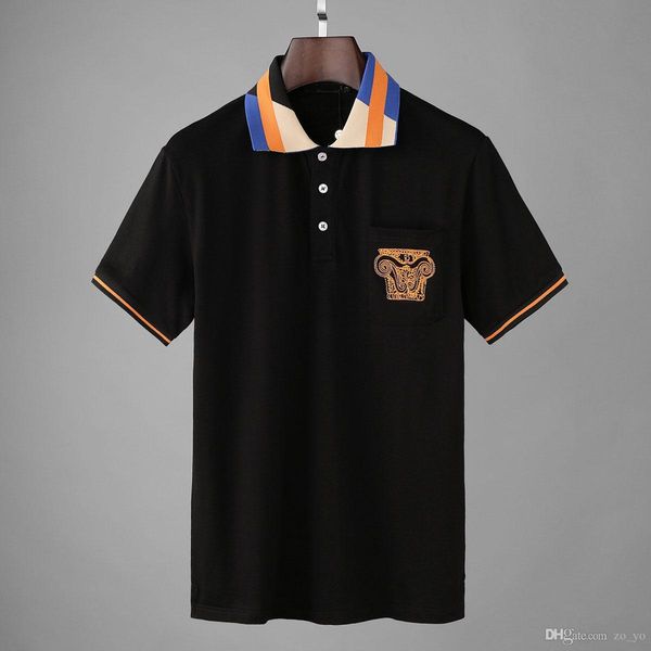 2019 brand embroidery men polo shirts straight summer streetwear cotton 100% short sleeve polos man camisetas de verano hombre, White;black
2019 brand embroidery men polo shirts straight summer streetwear cotton 100% short sleeve polos man camisetas de verano hombre, White;black