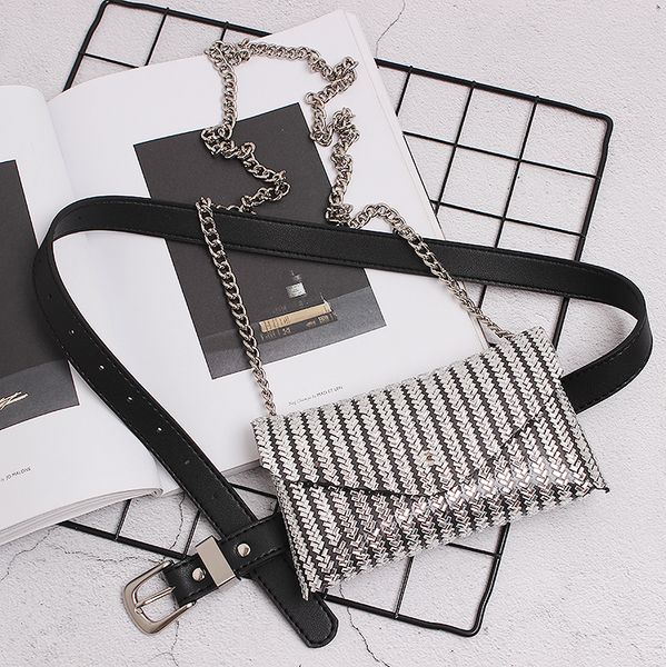 2019 luxury blingbling rhinestone waist packs women multi-functional female pu leather crystal bead chest bag chain shoulder bag
2019 luxury blingbling rhinestone waist packs women multi-functional female pu leather crystal bead chest bag chain shoulder bag