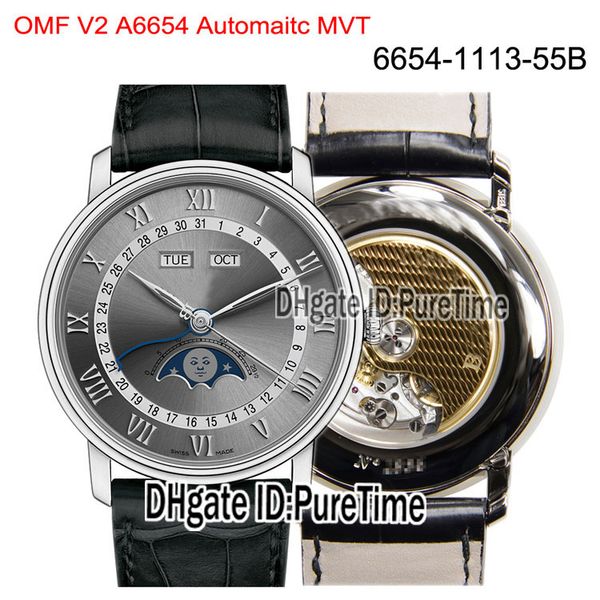 omf v2 villeret moonphase & complete calendar 6654-1113-55b a6654 automatic mens watch steel case gray dial leather edition puretime, Slivery;brown
omf v2 villeret moonphase & complete calendar 6654-1113-55b a6654 automatic mens watch steel case gray dial leather edition puretime, Slivery;brown