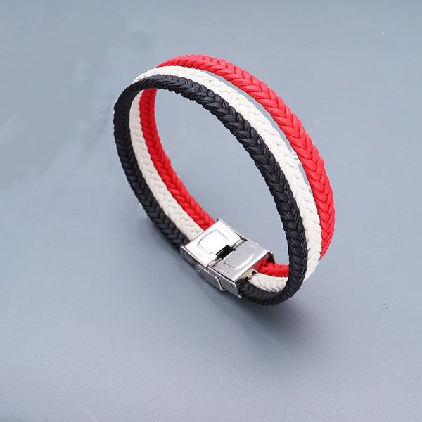 2019 new design multi-layers handmade braided leather rope bracelet & bangle for men male hand jewelry for birthday gift, Golden;silver
2019 new design multi-layers handmade braided leather rope bracelet & bangle for men male hand jewelry for birthday gift, Golden;silver