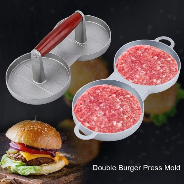 антипригарной 2 slot burger пресс алюминиевый круглый hamburger прессы говядина burger чайник mold metal приготовление говядины инструмент м
антипригарной 2 slot burger пресс алюминиевый круглый hamburger прессы говядина burger чайник mold metal приготовление говядины инструмент м