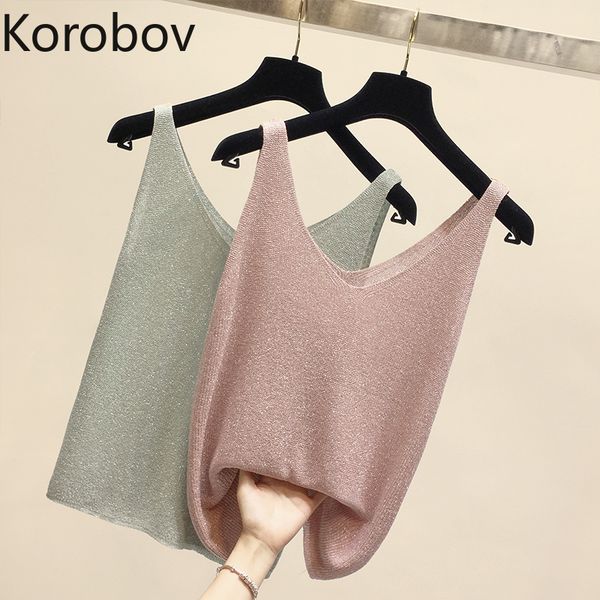 korobov korean chic camis women v neck pullover sleeveless solid tank summer 2020 new bottom, White
korobov korean chic camis women v neck pullover sleeveless solid tank summer 2020 new bottom, White