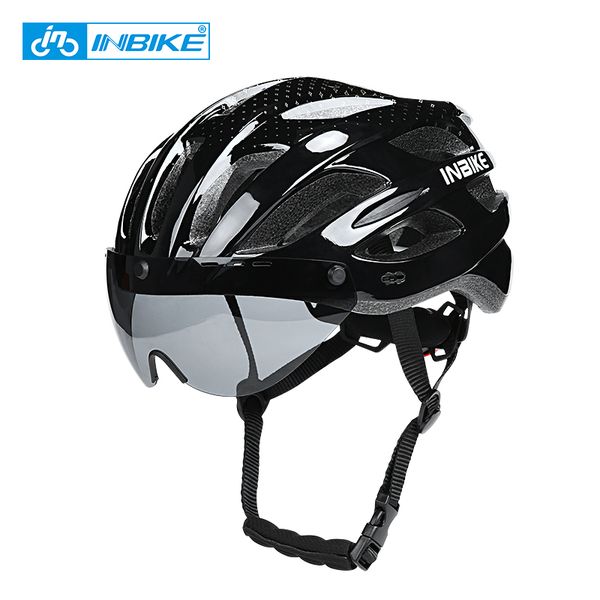 inbike bicycle helmets mtb road bike helmet mountain road ultralight integrally-mold cycling helmet glasses riding safely cap, Black
inbike bicycle helmets mtb road bike helmet mountain road ultralight integrally-mold cycling helmet glasses riding safely cap, Black