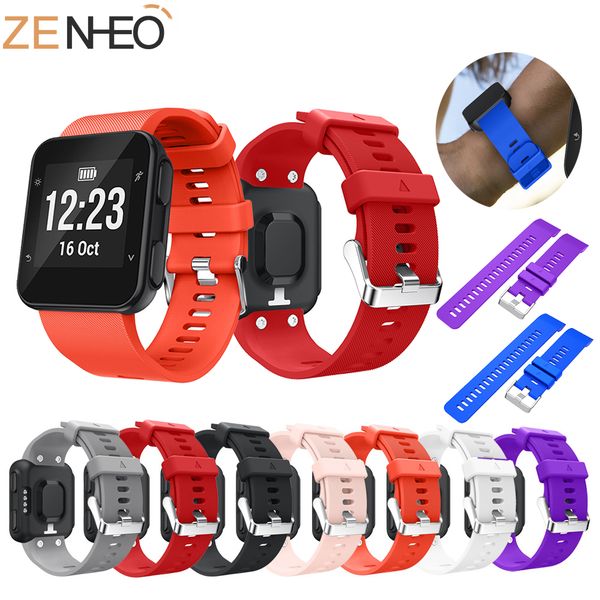 soft silicone replacement sport band for garmin forerunner 35 smart watch wrist bracelet strap for garmin forerunner 35 watch, Black;brown
soft silicone replacement sport band for garmin forerunner 35 smart watch wrist bracelet strap for garmin forerunner 35 watch, Black;brown