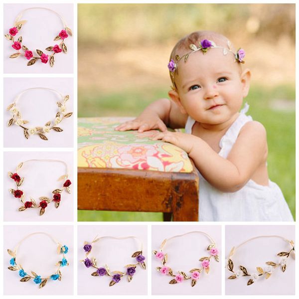 gold leaves rose flower baby headband headdress baby infant floral hairband girl cute hair accessories hairband for newborn kids rra1947, Slivery;white
gold leaves rose flower baby headband headdress baby infant floral hairband girl cute hair accessories hairband for newborn kids rra1947, Slivery;white
