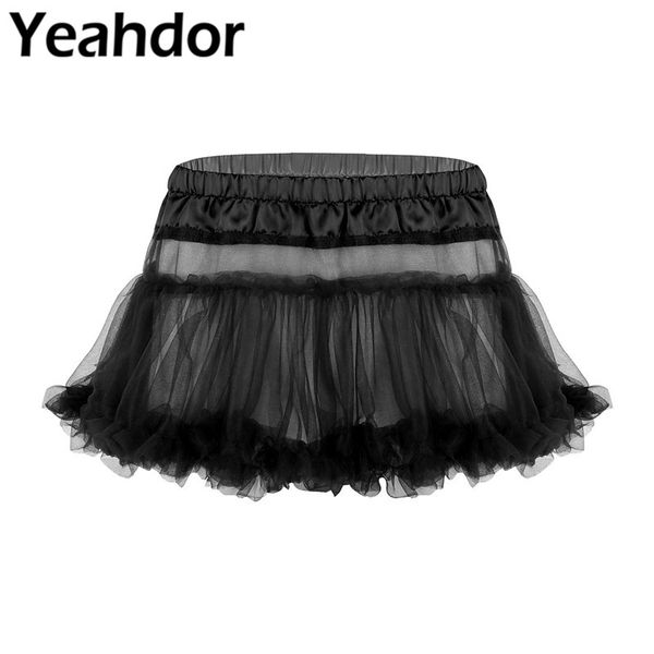 sexy homme мужская сисси юбка для белья сатин night резинке frilly ruffled тюль многоуровневая юбка короткая мини туту, Black;white
sexy homme мужская сисси юбка для белья сатин night резинке frilly ruffled тюль многоуровневая юбка короткая мини туту, Black;white