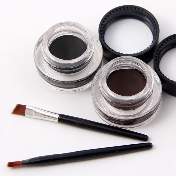 4 pcs/set eyeliner gel waterproof eye shimmer color black brown eyebrow cream + 2 pcs makeup eye liner brush miss rose cosmetics
4 pcs/set eyeliner gel waterproof eye shimmer color black brown eyebrow cream + 2 pcs makeup eye liner brush miss rose cosmetics
