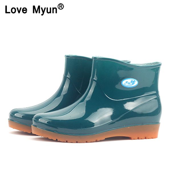 new leisure rain boots women low-heeled round toe shoes waterproof middle tube rain boots chaussures femmes yuj89, Black
new leisure rain boots women low-heeled round toe shoes waterproof middle tube rain boots chaussures femmes yuj89, Black