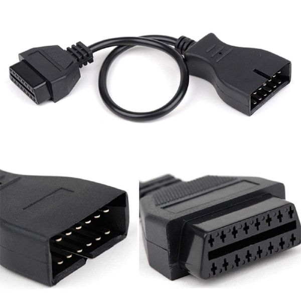 obd 2 connector adapter for 12 pin to 16 pin auto diagnostic cable for vehicles auto scanner adapter
obd 2 connector adapter for 12 pin to 16 pin auto diagnostic cable for vehicles auto scanner adapter