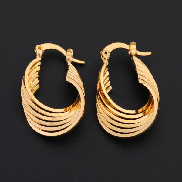 24k gold color twist brass metal earrings hoop earrings fashion style women jewelry, Golden;silver
24k gold color twist brass metal earrings hoop earrings fashion style women jewelry, Golden;silver