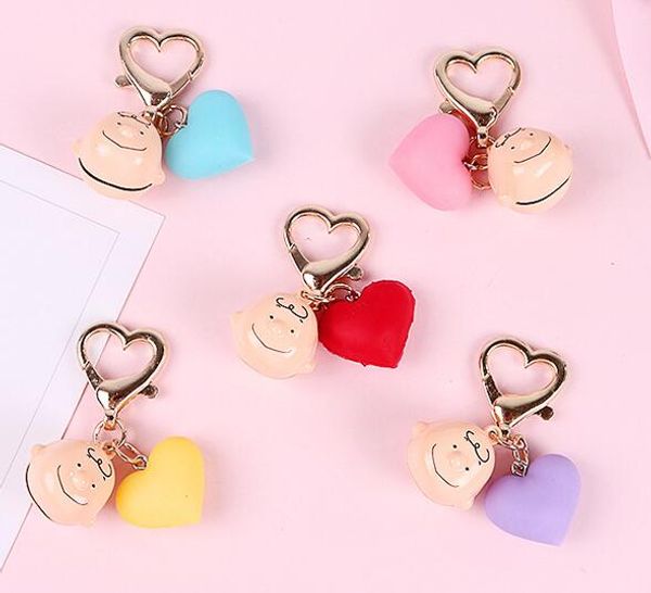 new cartoon color love heart anime peanut boys head jingle bells cute keychain jewelry accessories key chains pendant gifts, Silver
new cartoon color love heart anime peanut boys head jingle bells cute keychain jewelry accessories key chains pendant gifts, Silver