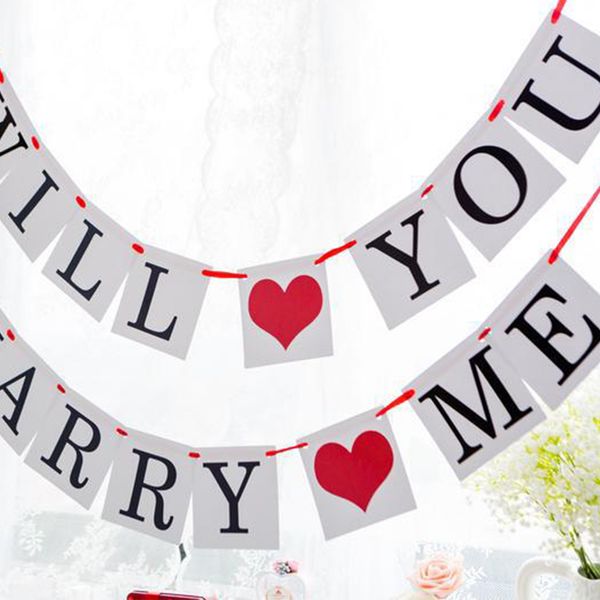 festival will you marry me party banners engagement birthday valentine's day decoration wedding heart marriage proposal hanging
festival will you marry me party banners engagement birthday valentine's day decoration wedding heart marriage proposal hanging