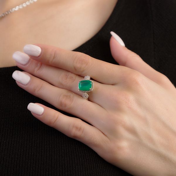 gem's ballet solid 925 sterling silver green agate gemstone rings vintage shiny classic engagement wedding rings fine jewelry
gem's ballet solid 925 sterling silver green agate gemstone rings vintage shiny classic engagement wedding rings fine jewelry