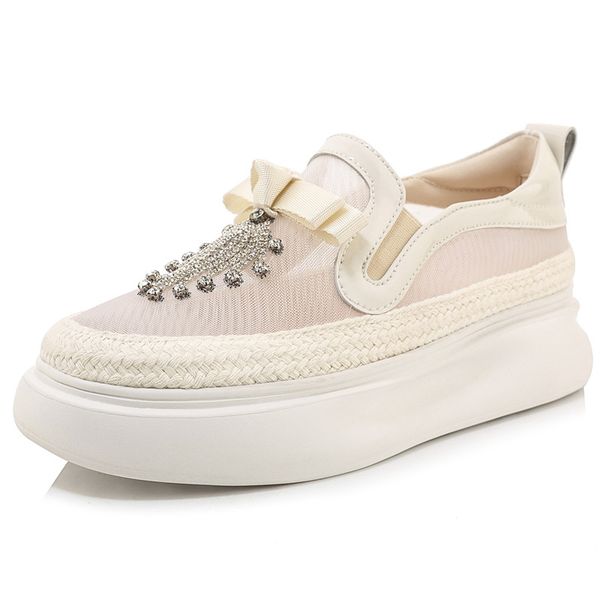 real leather women flats round toe women shoes casual mesh loafers shallow summer shoes platform flats breathable, Black 
real leather women flats round toe women shoes casual mesh loafers shallow summer shoes platform flats breathable, Black