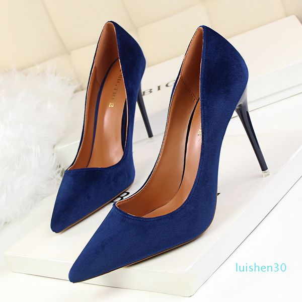 BIGTREE shoes Women's high heels sexy pumps Blue heels 2020 Female party shoe ladies stiletto pointed fashion zapatos de mujer
BIGTREE shoes Women's high heels sexy pumps Blue heels 2020 Female party shoe ladies stiletto pointed fashion zapatos de mujer