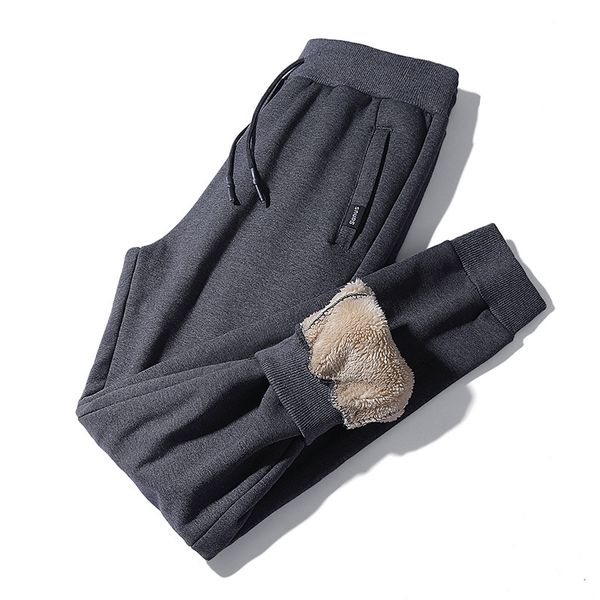 men's super winter warm pants outside fleece joggers thicken sweatpants heavyweight zipper trousers streetwear men 7xl, Black
men's super winter warm pants outside fleece joggers thicken sweatpants heavyweight zipper trousers streetwear men 7xl, Black
