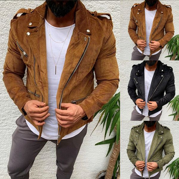 men's jackets 2021 man jacket fashion autumn winter black solid zipper basic coat stand collar biker streetwear casual, Black;brown
men's jackets 2021 man jacket fashion autumn winter black solid zipper basic coat stand collar biker streetwear casual, Black;brown