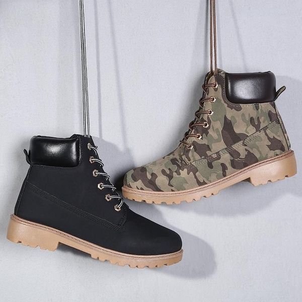 brand new classic fashion men 6-inch premium boots waterproof outdoor wheat nubuck boots martin boots size 36-46, Black
brand new classic fashion men 6-inch premium boots waterproof outdoor wheat nubuck boots martin boots size 36-46, Black