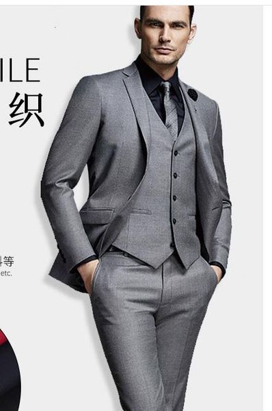 grey groom tuxedos notch lapel groomsmen mens wedding dress popular man jacket blazer prom dinner 3 piece suit(jacket+pants+vest+tie) 1276, Black;gray
grey groom tuxedos notch lapel groomsmen mens wedding dress popular man jacket blazer prom dinner 3 piece suit(jacket+pants+vest+tie) 1276, Black;gray