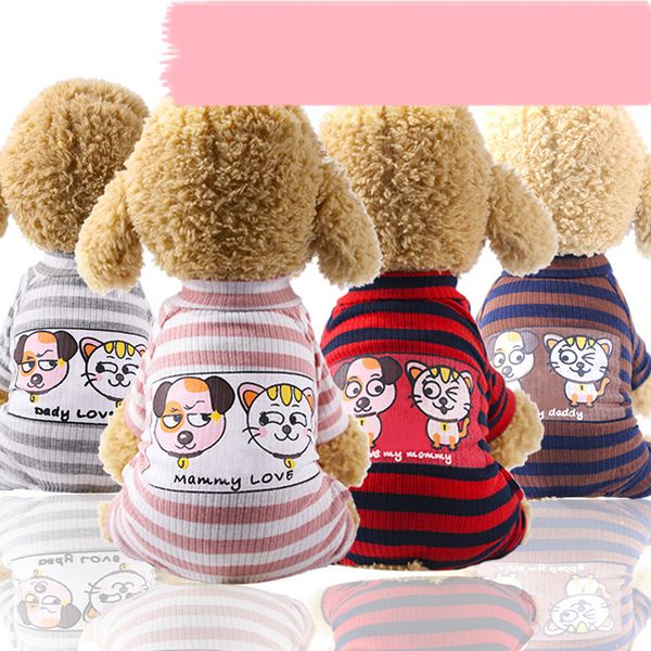 cute pet clothes striped dog clothing soft couple models cat clothes stretch pet t-shirt cat costume small dog pajamas
cute pet clothes striped dog clothing soft couple models cat clothes stretch pet t-shirt cat costume small dog pajamas