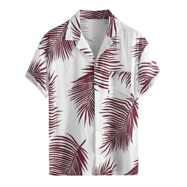 2020 summer new mens shirts holiday beach style short sleeve hawaiian casual men shirt blouse loose fit plus size, White;black
2020 summer new mens shirts holiday beach style short sleeve hawaiian casual men shirt blouse loose fit plus size, White;black