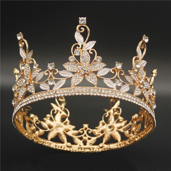vintage bride tiara crown for women rhinestone bridal headdress queen crowns and tiaras wedding hair jewelry, Golden;white
vintage bride tiara crown for women rhinestone bridal headdress queen crowns and tiaras wedding hair jewelry, Golden;white