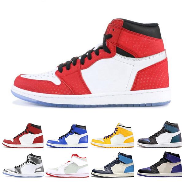 new 1s mens basketball shoes fearless unc court purple multi color chicago spiderman yellow toe twist 1 sports sneakers us 7-11
new 1s mens basketball shoes fearless unc court purple multi color chicago spiderman yellow toe twist 1 sports sneakers us 7-11