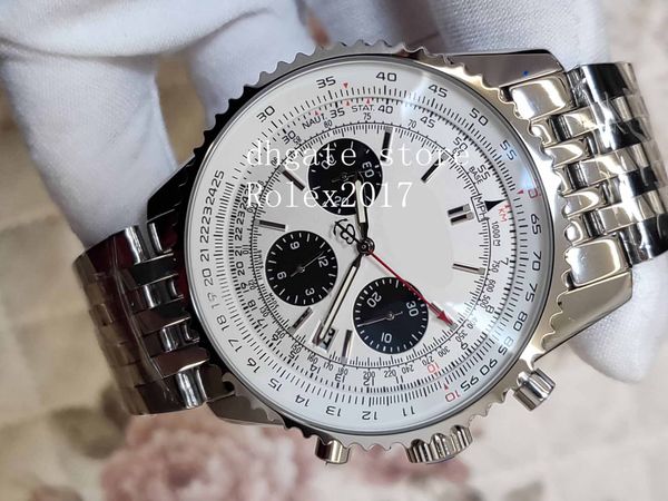 mens 46mm white dial navitimer ab031021/bf77/453a chronograph working quartz fold stainless 316l ss men's sport wristwatches, Slivery;brown
mens 46mm white dial navitimer ab031021/bf77/453a chronograph working quartz fold stainless 316l ss men's sport wristwatches, Slivery;brown