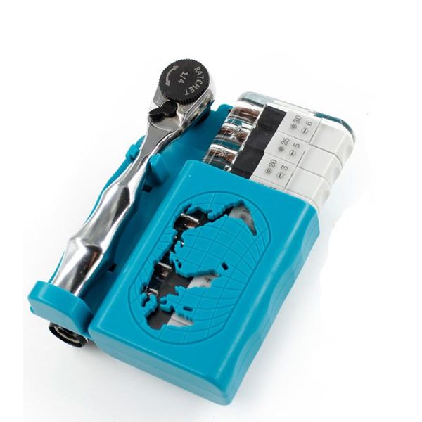 home 1/4 durable ratchet wrench easy use screwdriver set accessories diy hand tool portable repair mini quick release 
home 1/4 durable ratchet wrench easy use screwdriver set accessories diy hand tool portable repair mini quick release
