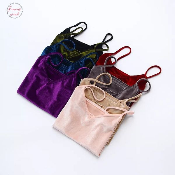 women slim thin velvet short tank summer 2020 fashion casual ladies vest camis female blusa cropped camisole, White
women slim thin velvet short tank summer 2020 fashion casual ladies vest camis female blusa cropped camisole, White