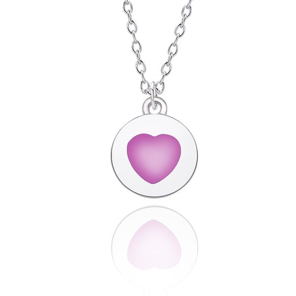 diy round simple female necklace heart-shaped small pendant necklace 2019 latest fashion jewelry holiday gift direct sales, Silver
diy round simple female necklace heart-shaped small pendant necklace 2019 latest fashion jewelry holiday gift direct sales, Silver