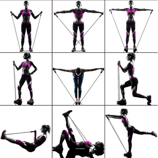 11pcs/set pull rope latex resistance bands set training workout yoga tubes rubber expander elastic pul bands fitness equipment
11pcs/set pull rope latex resistance bands set training workout yoga tubes rubber expander elastic pul bands fitness equipment