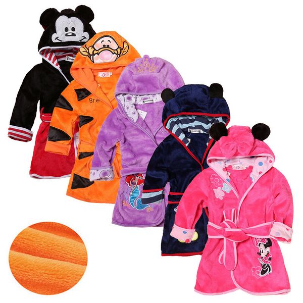 cartoon children's robe flannel baby bathrobe long sleeve hooded kids bath robe lovely animal child boy girls robes kids clothes y20070, Blue;red
cartoon children's robe flannel baby bathrobe long sleeve hooded kids bath robe lovely animal child boy girls robes kids clothes y20070, Blue;red
