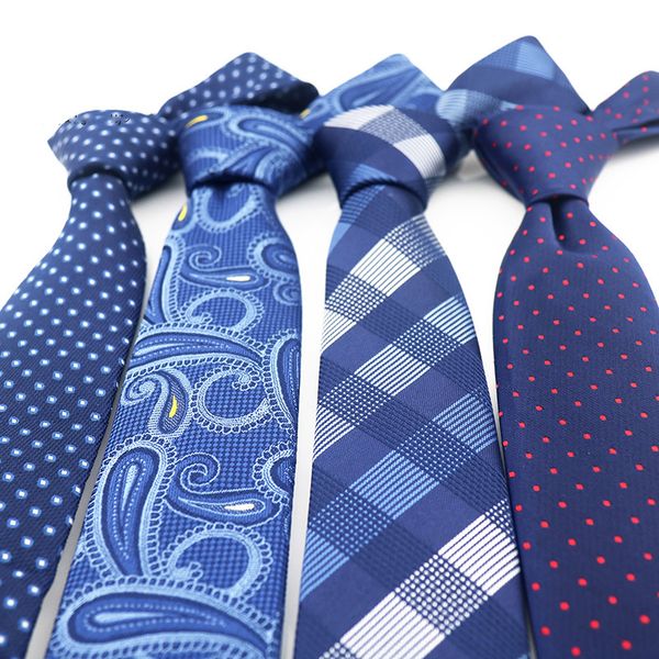 New Formal Ties For Men Classic Polyester Woven Plaid Dots Party Necktie Fashion Slim 6CM Wedding Business Male Casual DF56
New Formal Ties For Men Classic Polyester Woven Plaid Dots Party Necktie Fashion Slim 6CM Wedding Business Male Casual DF56