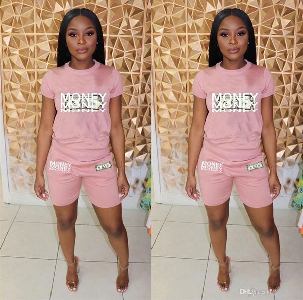 womens summer dollar print 2pcs suits crew neck short sleeve pullover feamle tracksuits fashion casual clothing, Gray
womens summer dollar print 2pcs suits crew neck short sleeve pullover feamle tracksuits fashion casual clothing, Gray