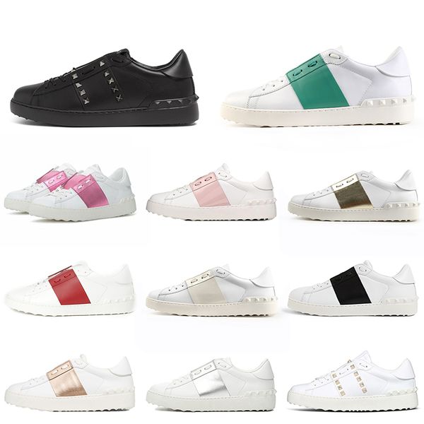 elegant luxury designer platform casual shoes white black silver fashion men women leather rivet open low sports sneakers size 35-46
elegant luxury designer platform casual shoes white black silver fashion men women leather rivet open low sports sneakers size 35-46