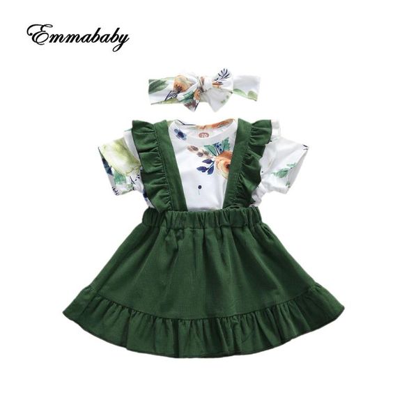 new 2020 newborn baby girl floral romper jumpsuit skirts clothes set outfit headband, Blue
new 2020 newborn baby girl floral romper jumpsuit skirts clothes set outfit headband, Blue
