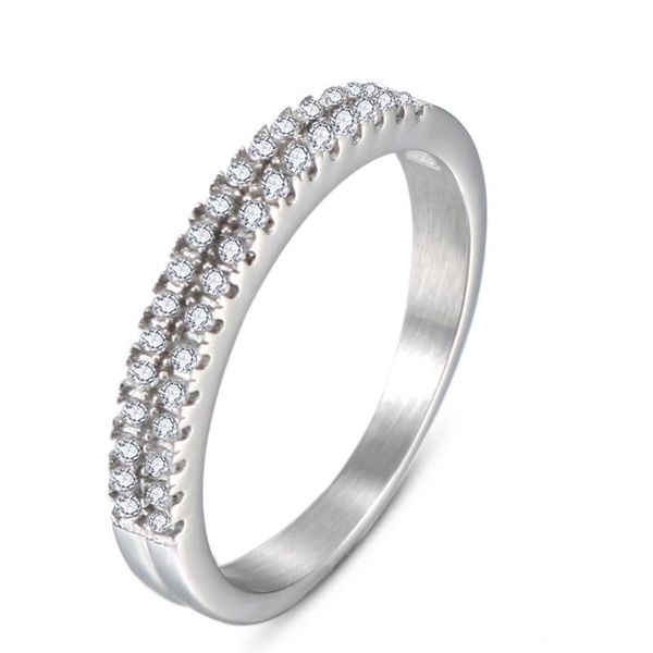 simple ring wedding rings titanium silver women ring of commitment of feminine jewelry wedding accessories, Golden;silver
simple ring wedding rings titanium silver women ring of commitment of feminine jewelry wedding accessories, Golden;silver