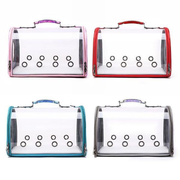 1pc breathable clear pet carrier handbag shoulder crossbody bag for small dog cat pvc
1pc breathable clear pet carrier handbag shoulder crossbody bag for small dog cat pvc