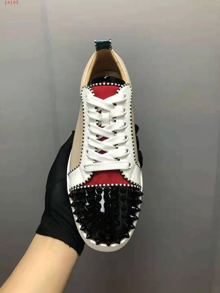 2019 designer shoes mens sandals fashion nail loubou designer women shoes new tin black sneakers red bottom diamond l14
2019 designer shoes mens sandals fashion nail loubou designer women shoes new tin black sneakers red bottom diamond l14