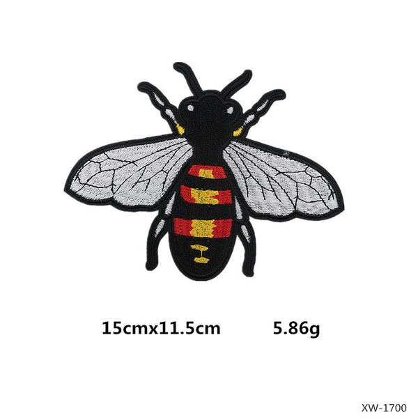 bee patches for clothes cute animal iron on embroidery patch for kids clothing backpack diy applique sewing stickers, Black
bee patches for clothes cute animal iron on embroidery patch for kids clothing backpack diy applique sewing stickers, Black
