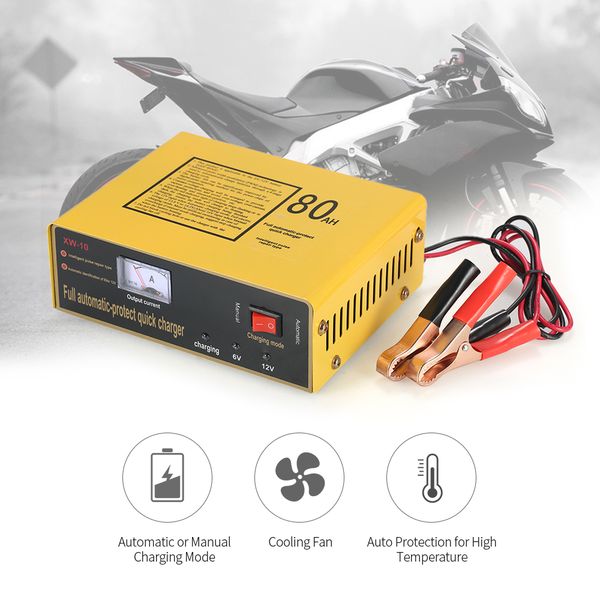 6v/12v intelligent battery charger automatic pulse repair type maintainer for lead acid battery lithium 120w ac110v-250v
6v/12v intelligent battery charger automatic pulse repair type maintainer for lead acid battery lithium 120w ac110v-250v
