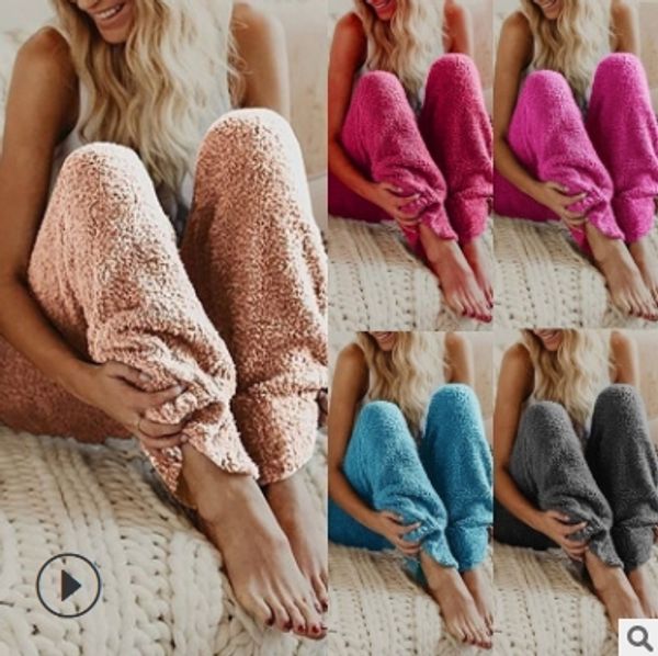 explosion models european and american women's solid color loose plush women's pants pants warm, Black;white
explosion models european and american women's solid color loose plush women's pants pants warm, Black;white