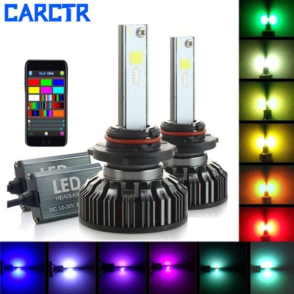bluetooth app rgb led headlight bulbs for car h7 led lamps h1/3/4/11/9/8 9004/5/6/7 d1/d3 d2/d4 7 colors 3800lm car lights 2 pcs
bluetooth app rgb led headlight bulbs for car h7 led lamps h1/3/4/11/9/8 9004/5/6/7 d1/d3 d2/d4 7 colors 3800lm car lights 2 pcs