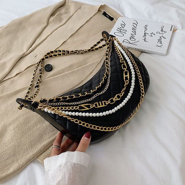 грудь сумка женщина pu кожа сумка цепи pearl плед crossbody сумки женские сумки болса feminina
грудь сумка женщина pu кожа сумка цепи pearl плед crossbody сумки женские сумки болса feminina