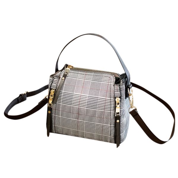 xiniu women's simple fashion plaid joker bucket bag single shoulder bag female luxury handbags womens messenger bags designer
xiniu women's simple fashion plaid joker bucket bag single shoulder bag female luxury handbags womens messenger bags designer